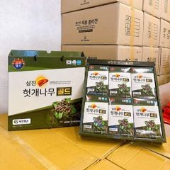 Nước Uống Bổ Gan Samjin Hovenia Dulcis Gold - Hỗ Trợ Thải Độc và Tăng Cường Chức Năng Gan - Hộp 30 Gói 70ml