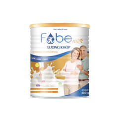 Sữa Bột Fobe Milk Xương Khớp Bổ Sung Collagen, Canxi và Vitamin - Sản Phẩm Dinh Dưỡng cho Người Trên 30 Tuổi - Hương Vani Thơm Ngon