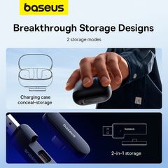 Tai nghe không dây HiFi Bluetooth 5.3 Baseus AeQur G10 - Âm thanh 360° sống động, thời gian sử dụng lâu dài, trải nghiệm chơi game tuyệt vời