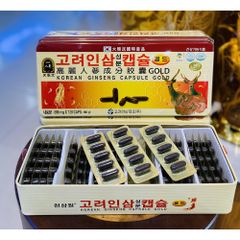 Viên đạm Hồng Sâm Nhung Hươu Linh Chi Vàng Korean Ginseng Gold - Bổ Sung Dinh Dưỡng, Tăng Cường Sức Khỏe, Hỗ Trợ Miễn Dịch