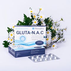 Viên uống làm sáng da Pharmaform Gluta-N.A.C - Hỗ trợ chống oxy hóa và cải thiện làn da, 30 viên cho người trưởng thành