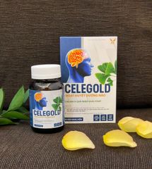 Viên Uống Hoạt Huyết Dưỡng Não Celegold 30 Viên - Hỗ Trợ Tăng Cường Trí Nhớ và Tuần Hoàn Máu Não Từ Nguyên Liệu Thiên Nhiên