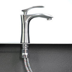 Vòi Lavabo Nóng Lạnh Inox 304 Hobby Home Decor VRM4 - Thiết Kế Sang Trọng, Chất Liệu Bền Bỉ, Tiện Lợi Cho Mọi Nhà Tắm