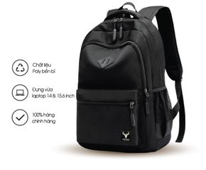 Balo Du Lịch Vải Polyester Trượt Nước Praza BL177 - Thiết Kế Hiện Đại, Phù Hợp Đi Học, Du Lịch, Dã Ngoại - Nhiều Màu Sắc