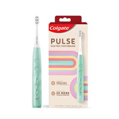 Bàn Chải Điện Colgate Pulse Công Nghệ Sóng Âm - Làm Sạch Răng Hiệu Quả, Pin Sạc 60 Ngày, Thích Hợp Du Lịch