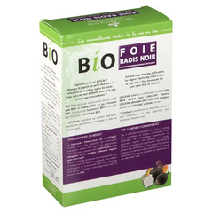 Bio Foie Radis Noir - Nước Thảo Mộc Hữu Cơ Hỗ Trợ Bổ Gan, Giải Độc Từ Củ Cải Đen, Hộp 30 Ống Hữu Hiệu cho Sức Khỏe
