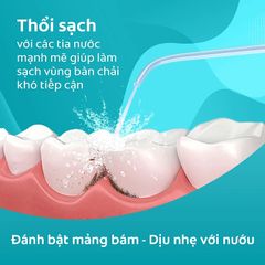 Bộ 2 Đầu Thay Thế Máy Tăm Nước Colgate - Tiện Lợi, Dễ Dàng Lắp Đặt, Chăm Sóc Răng Miệng Tối Ưu Cho Mọi Đối Tượng
