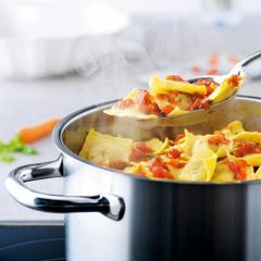 Bộ 3 nồi inox cao cấp Fissler San Francisco - Nồi và quánh thép không gỉ 20cm, 24cm, 16cm - Bền đẹp, tỏa nhiệt nhanh, dễ vệ sinh