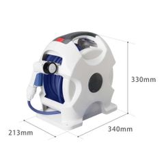 Bộ cuộn ống tưới cây tự động 15m Takagi R715FJC2 Nhật Bản - Tiện lợi, dễ sử dụng cho tưới cây, rửa xe và sàn vườn