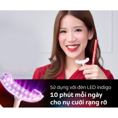 Bộ Kit Làm Trắng Răng Colgate Optic White O2 Flex Light - Công Nghệ Ánh Sáng Indigo Loại Bỏ Vết Ố Vàng, Hàm Răng Trắng Sáng Tự Nhiên