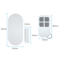Chuông Báo Chống Trộm CTFAST MC-02 Có Điều Khiển Từ Xa - Âm Thanh 130db, Hệ Thống An Ninh Tiện Lợi, Thiết Kế Nhỏ Gọn