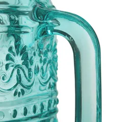 Cốc Thủy Tinh Vintage The Pioneer Woman Cassie 950ml - Mason Jar Tumbler Có Nắp Đậy & Ống Hút - Phong Cách Retro Chic