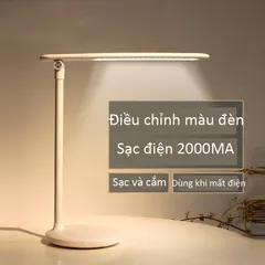 Đèn Bàn Học LED Chống Cận CTFAST - Xoay 180 Độ, 3 Chế Độ Ánh Sáng, Bảo Vệ Mắt, Thiết Kế Thông Minh, Đa Hướng
