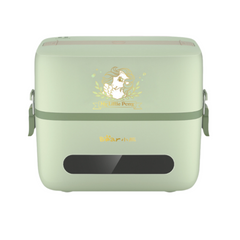 Hộp Cơm Cắm Điện 2 Tầng Bear DFH-B12K5 - Giữ Nhiệt, 1.2 Lít, Khay Inox 304 Chất Lượng Cao, Nấu Ăn Nhanh 10 Phút