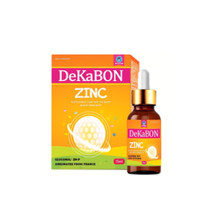 Kẽm Dạng Giọt Dekabon Zinc Tăng Cường Sức Đề Kháng Cho Bé - Bổ Sung Kẽm Cho Trẻ Em, Phụ Nữ Mang Thai - Dễ Dùng, Hương Vị Trái Cây