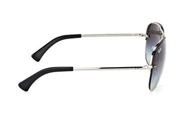 Kính mát Ray-Ban RB3449 003/8G 59 Silver - Kính Phi Công Unisex Thời Trang Cao Cấp, Bảo Vệ Đôi Mắt khỏi Ánh Nắng Mặt Trời