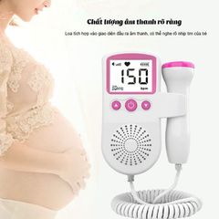 Máy Đo Nhịp Tim Thai Cá Nhân Doppler DN50 - Nghe Tim Thai Từ Tuần Thứ 16, Thiết Bị Chăm Sóc Sức Khỏe Hiện Đại