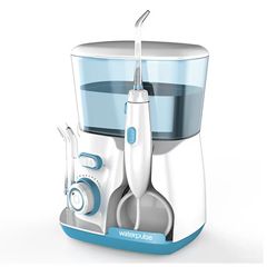 Máy Tăm Nước Gia Đình Waterpulse V300 - 5 Đầu Phun, 10 Mức Độ Phun, Giúp Làm Sạch Răng và Massage Nướu Hiệu Quả