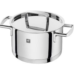 Nồi đơn Zwilling Passion 18/10 của Đức - Dùng cho mọi loại bếp, dễ vệ sinh, thiết kế sang trọng và tiết kiệm điện năng