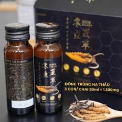 Nước Uống Đông Trùng Hạ Thảo 38000+ Eikenbi Nhật Bản - Hỗ Trợ Sức Khỏe Sinh Lực và Làm Đẹp Da, Dinh Dưỡng Từ Thiên Nhiên