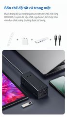 Ổ Cắm Sạc Nhanh Xiaomi Youpin 67W Desktop Pro - Đa Chức Năng 7 Cổng Kết Nối Với Sạc Nhanh và HDMI, Phù Hợp Mọi Thiết Bị