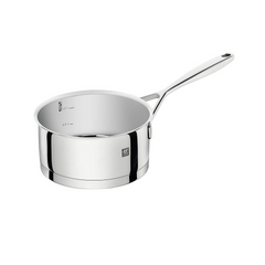 Quánh Zwilling Passion 16cm Không Nắp - Nồi Inox Chất Lượng Cao, Đáy Phân Bố Nhiệt Đều, Dùng Cho Bếp Từ, Dễ Vệ Sinh