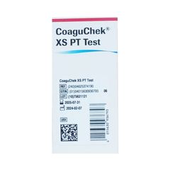 Que đo độ đông máu CoaguChek XS - Hộp 06 que thử tiện dụng cho máy đo INR tại nhà, dễ sử dụng và chính xác cho người dùng thuốc chống đông