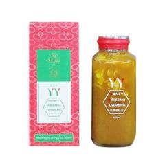 Sâm Lát Mật Ong Saffron YY Premium 500ml - Thức Uống Bổ Dưỡng Tăng Cường Sức Khỏe và Làm Đẹp Da