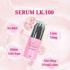 Serum Trẻ Hóa Vùng Kín LK.100 Avanced 30ml - Se Khít, Giảm Thâm, Tăng Độ Ẩm Cho Cô Bé, Hỗ Trợ Làm Hồng Da Vùng Kín