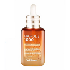 Serum keo ong phục hồi và sáng da Wellderma Propolis 1000 Energy Ampoule 50ml - Dưỡng ẩm, trẻ hóa, cải thiện nếp nhăn hiệu quả