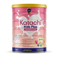 Sữa Bột Katachi Kids Plus 900g - Dinh Dưỡng Hỗ Trợ Phát Triển Chiều Cao, Tăng Cường Miễn Dịch Cho Trẻ Từ 6 Đến 36 Tháng Tuổi