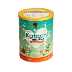 Sữa Katachi Canxi Plus 900g - Dinh Dưỡng Tăng Cường Sức Khỏe Xương, Hỗ Trợ Tim Mạch và Huyết Áp Ổn Định