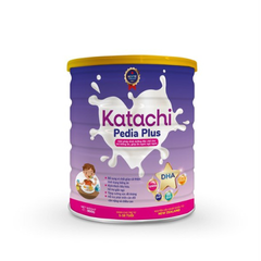 Sữa Katachi Pedia Plus cho trẻ biếng ăn từ 1-10 tuổi - Hỗ trợ tăng cân, cải thiện tiêu hóa, hương vani thơm ngon cho bé khỏe mạnh