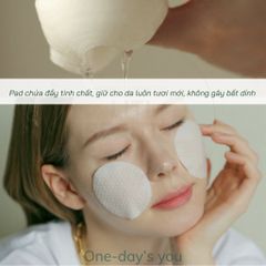 Toner Pad Thuần Chay Mờ Thâm One Day's You Help Me Dacto Pad - Dưỡng Ẩm Để Da Sáng Mịn, Tiện Lợi Cho Mọi Loại Da, 60 Miếng