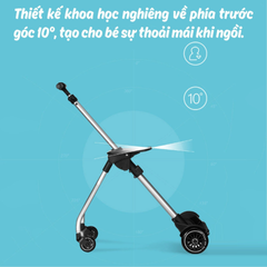 Vali Kéo Trẻ Em 2in1 Pier Pi-0229 - Thiết Kế Thông Minh, Xe Đẩy Mini Tiện Lợi, Dung Tích Lớn, Chất Liệu Cao Cấp