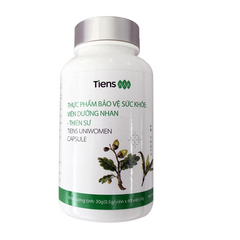 Viên Dưỡng Nhan Thảo Mộc Tiens Uniwomen - Hỗ Trợ Sức Khỏe & Làm Đẹp Da Cho Phụ Nữ Sau Sinh, Chiết Xuất Tự Nhiên 60 Viên