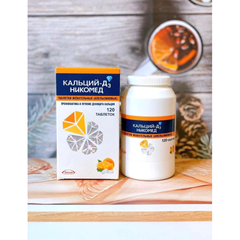 Viên Hỗ Trợ Bổ Sung Canxi Vitamin D3 Nycomed Takeda - 120 Viên Nhai Dễ Dàng Giúp Phát Triển Xương Răng Cho Trẻ Em