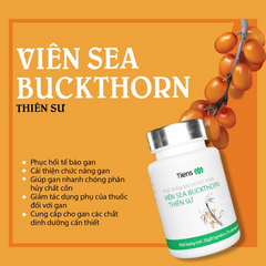 Viên Sea Buckthorn Thiên Sư - Hỗ Trợ Bổ Gan, Cải Thiện Chức Năng Gan, Bảo Vệ Sức Khỏe Gan 70 Viên