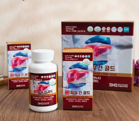 Viên Uống Bổ Gan SMS Bio Pharm Power Liver Gold - Giải Độc, Tăng Cường Đề Kháng, Hỗ Trợ Sức Khỏe Gan Cho Người Uống Rượu, 120 Viên