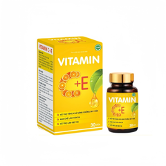 Viên uống Vitamin C+E Goldcare - Bổ sung vitamin cao, hỗ trợ chống oxy hóa, làm đẹp da và cân bằng nội tiết tố cho phụ nữ 30 viên
