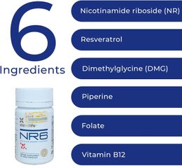 Viên Uống Xtend-Life NR6 Hỗ Trợ Trẻ Hóa & Tăng Sinh NAD Tự Nhiên - Nâng Cao Chức Năng Cơ, Cải Thiện Trí Nhớ, Làm Đẹp Da 30 Viên