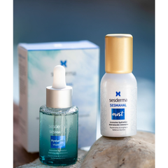 Bộ Dưỡng Ẩm Sáng Da Sesderma Sesmahal Hyaluronic Vitamin C - Serum Làm Sáng Da, Giảm Thâm Nám, Cấp Ẩm Chuyên Sâu 30ml