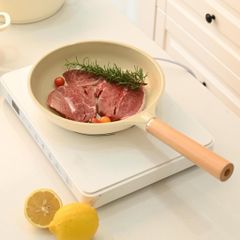 Bộ Quánh Chảo Phủ Gốm Chống Dính Haatz Dày 9 Lớp - Chảo Rán và Quánh Thích Hợp Mọi Loại Bếp, Thiết Kế Sang Trọng, Dễ Dàng Vệ Sinh