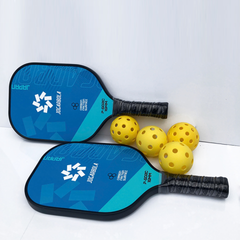 Bộ Vợt Pickleball Jogarbola P-602C - Chất Liệu Carbon Cao Cấp, Gồm 2 Vợt, 4 Bóng và Túi Đựng, Sản Phẩm Chất Lượng Cao cho Người Chơi Năng Động
