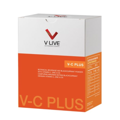Bột Uống Tăng Cường Miễn Dịch VLive V-C PLUS 500mg - Hỗ Trợ Sức Khỏe Toàn Diện & Làm Đẹp Da - Hộp 28 Gói