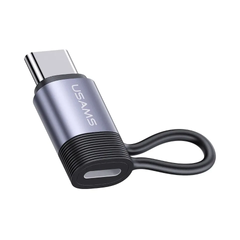 Đầu Chuyển Lightning sang Type-C USAMS SJ677LN01 AU17 - Sạc Nhanh PD 30W, Kết Nối và Truyền Dữ Liệu, Phụ Kiện Điện Thoại Chất Lượng