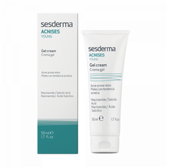 Gel trị mụn và điều tiết bã nhờn Acnises Young 50ml - Kem dưỡng da nhẹ, cải thiện tình trạng mụn hiệu quả, hấp thụ nhanh, không bết dính