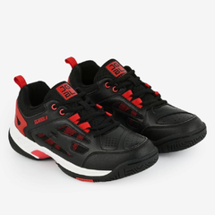 Giày Tennis Nam Jogarbola JG-222064 Black Red - Giày Pickleball Thiết Kế Hiện Đại, Thoáng Khí và Linh Hoạt Cho Dân Chơi Thể Thao