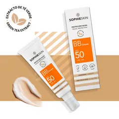 Kem Chống Nắng Nâng Tone Da Sophieskin BB Cream SPF50 - Bảo Vệ Da, Làm Đều Màu Da, Dưỡng Ẩm Tốt, Thích Hợp Mọi Loại Da