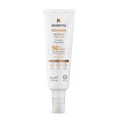 Kem Chống Nắng Repaskin Dry Touch Toque Seco SPF 50+ - Dành Cho Da Khô và Da Thường, Bảo Vệ Tối Ưu Khỏi Tia UV, Kết Cấu Mỏng Nhẹ
